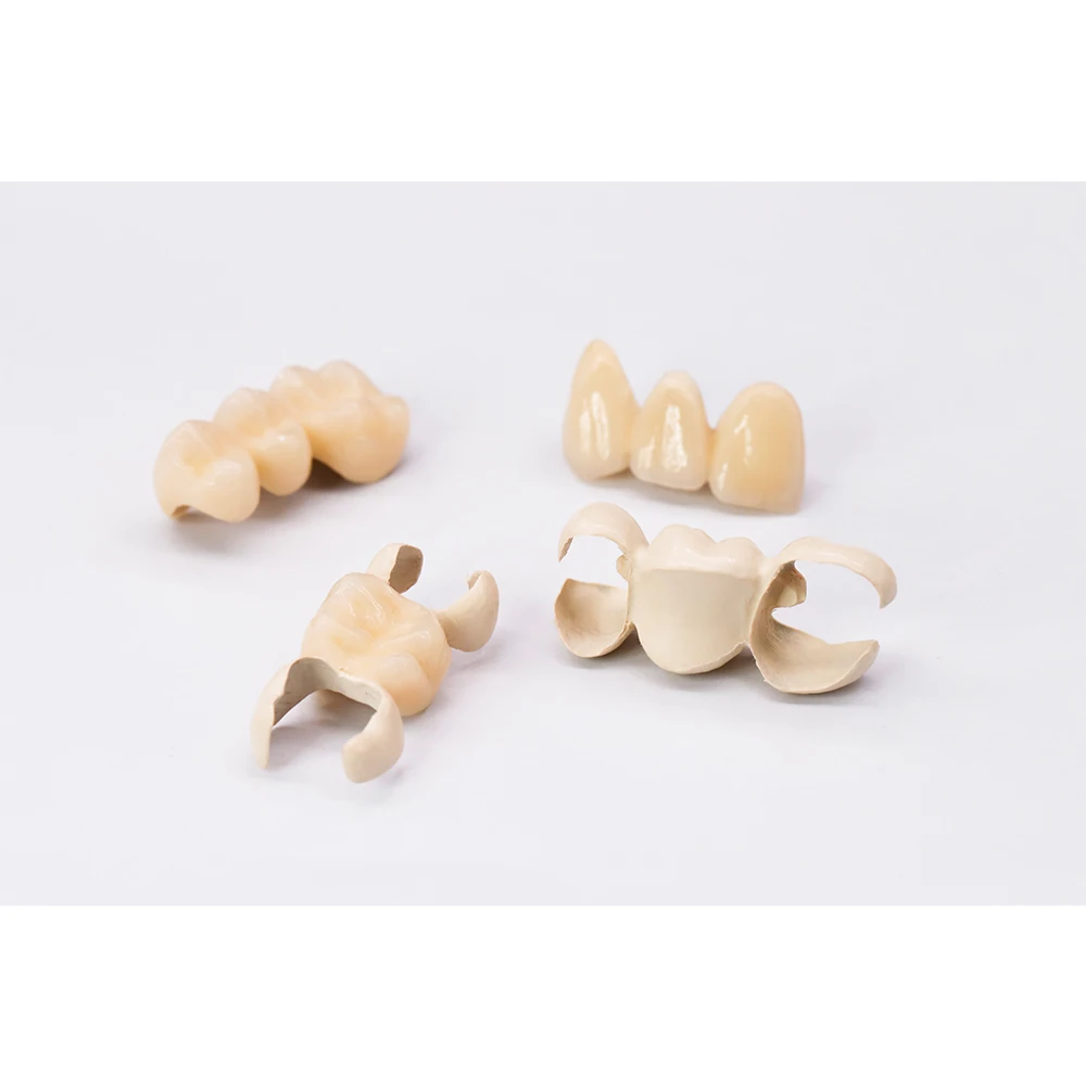 dental laboratory denture teeth fixed crown artificial tooth PEEK Composite Crown for dental clinic