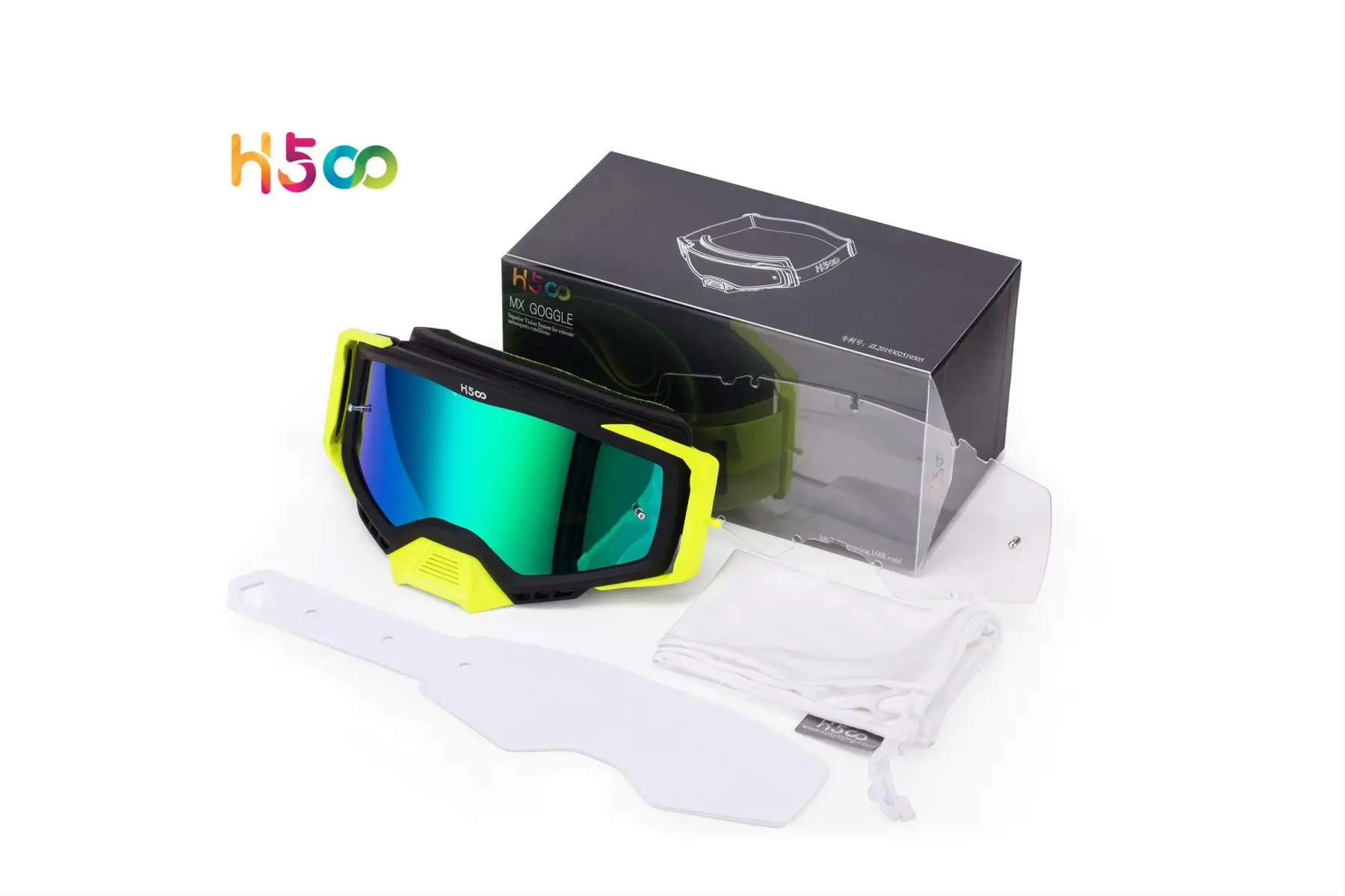  Racing Cycle MX goggle Sport Mx ATV Dirt Bike Motorcycle Motocross motorbike Goggles with Anti Scratch fog Roll