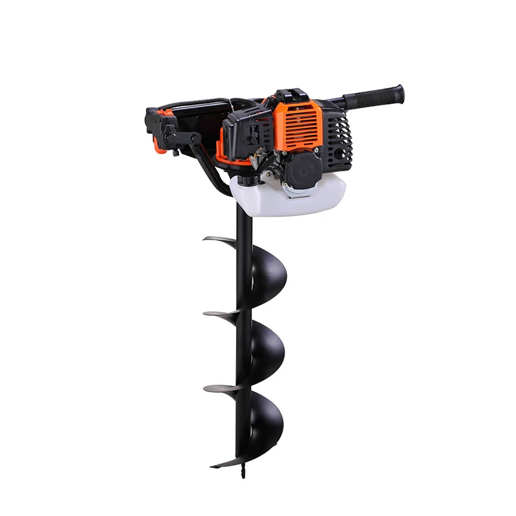 LEOPARD 51.7cc Gas Earth Auger 2 Stroke 520A OEM/ODM Portable Portable ground drill power earth auger for planting tree