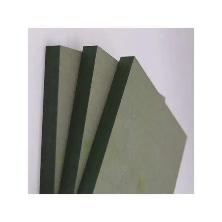 Customized Moisture-Proof green mdf Melamine MDF Board 12mm 15mm 18mm Wood Fiber Fibreboards Colorful and Durable