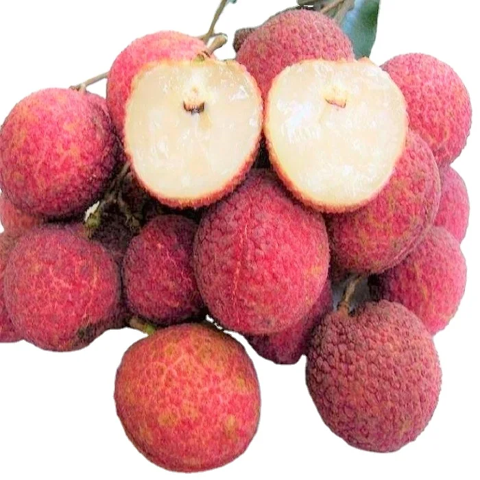 Свежий Личи-высококачественный густой личи и небольшие семена вкусного и сочного тропического свежего личи