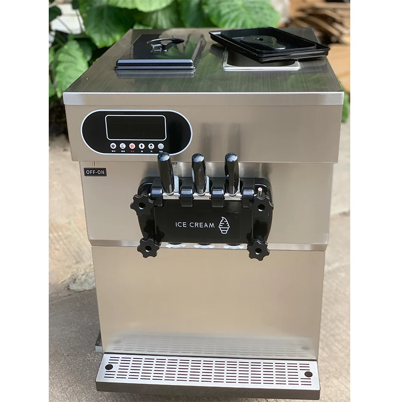 2+1mixed Flavors Frozen Yogurt Machine For Cold Drink Shops Commercial