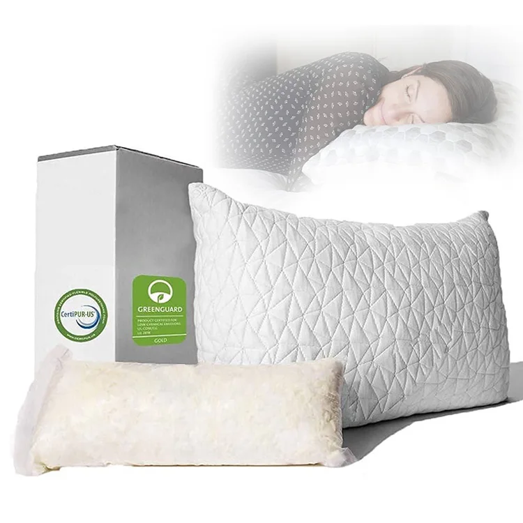 Leg Soft Hard Zamat Adjustable Cervical Pillow, Odorl Memory Foam Pillow