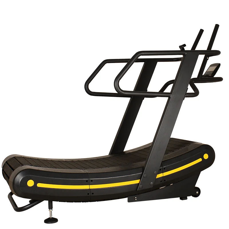 2020 New Commercial Gym best no power curved treadmill for sale