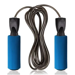 high quality fitness exercise jumprope Speed Skipping Jump Rope pvc adjustable jumprope