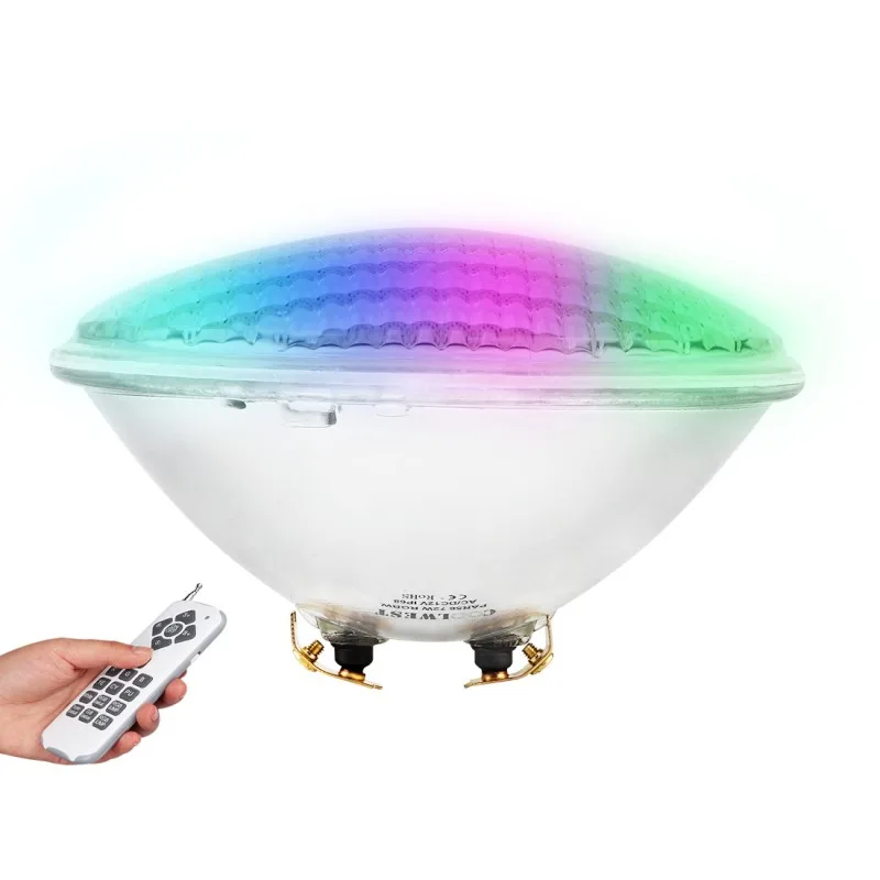 
Warm, White, Blue, RGBW 18W 24W 36W 40W 54W 72W Underwater IP68 Pond Lighting Waterproof LED Swim Glass Pool Light 