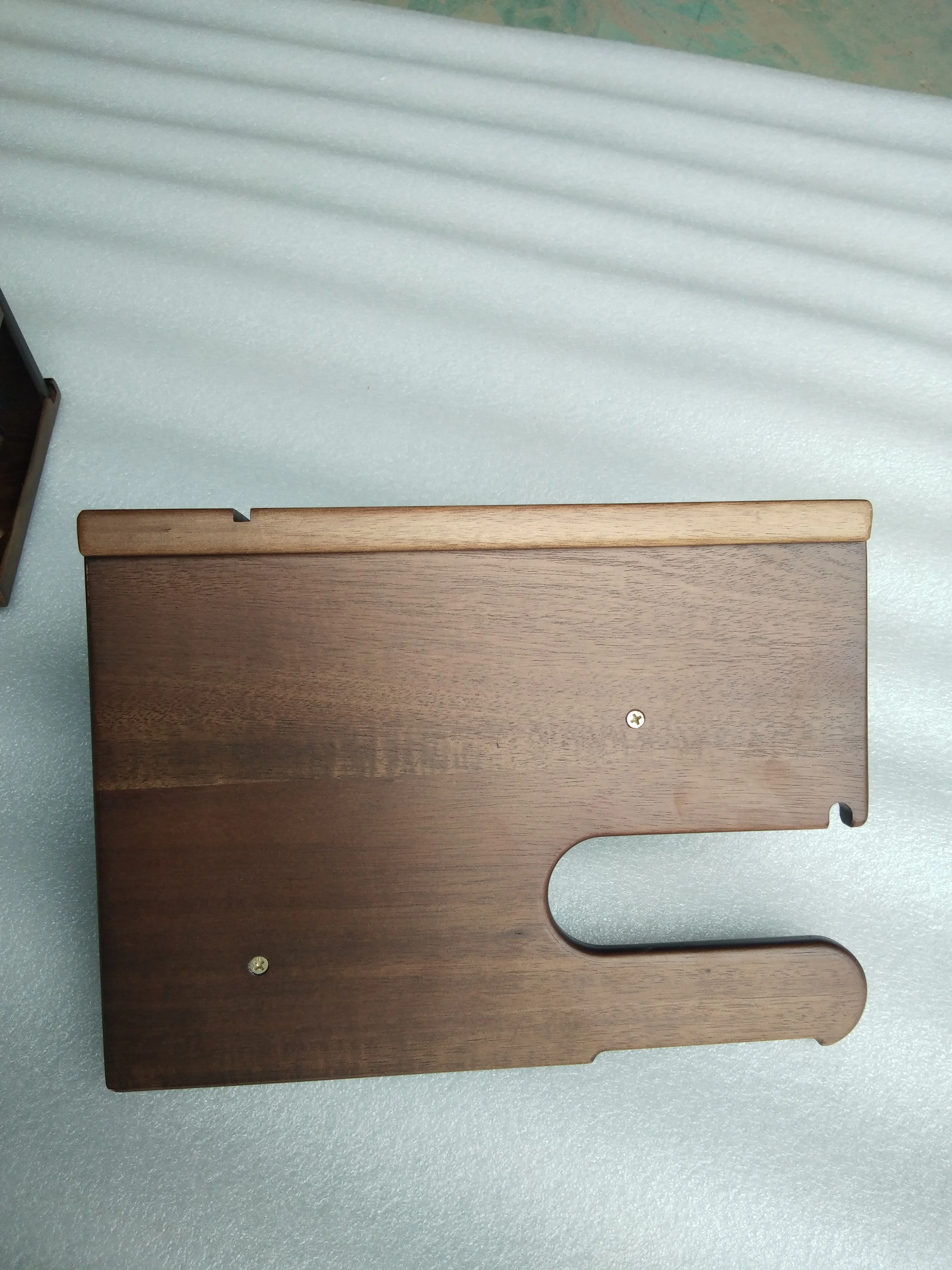 custom Wood Phone Docking Station Ash Key Holder Wallet Stand Watch Organizer Nightstand organizer