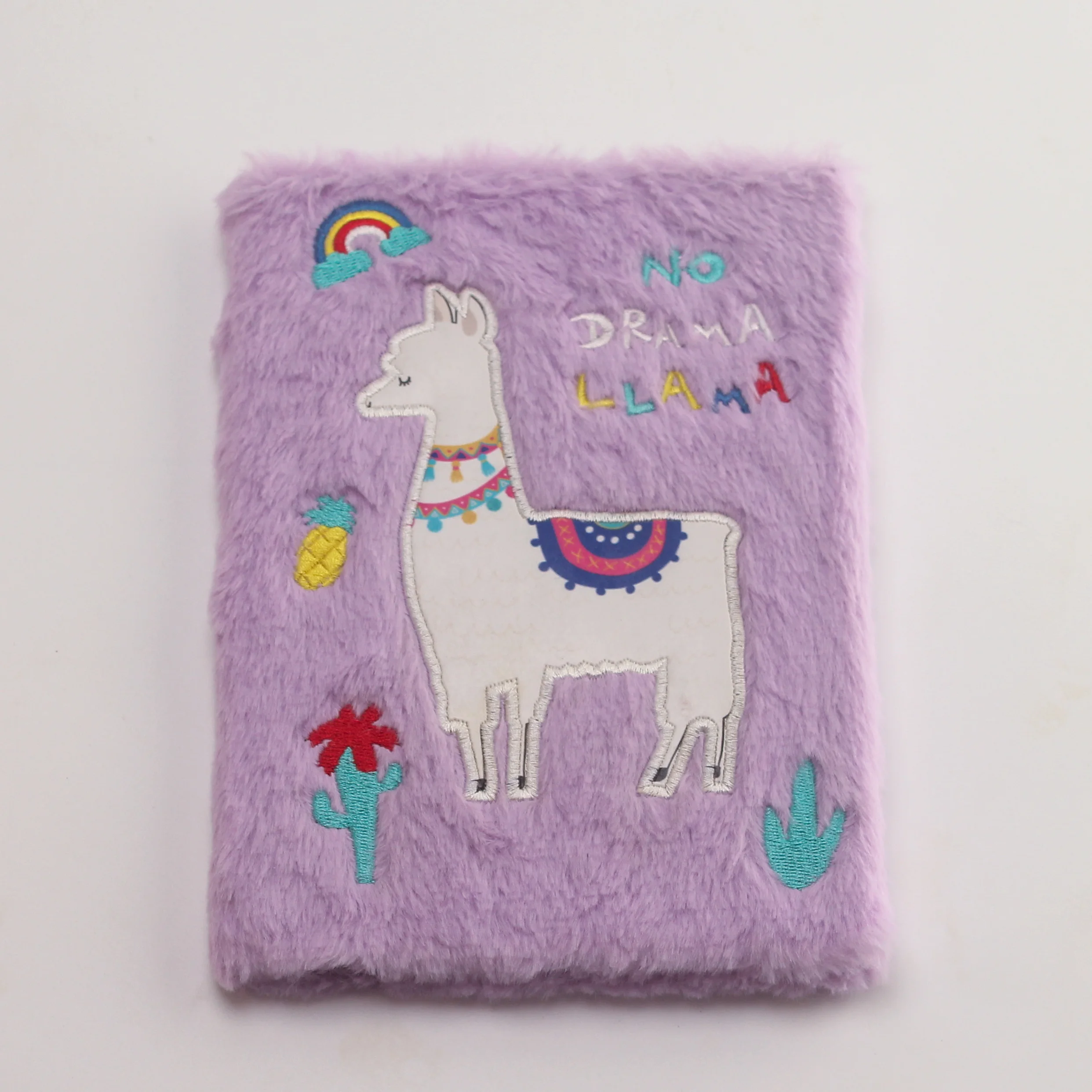 На заказ замшевая вышивка Alpaca подкладка блокнот