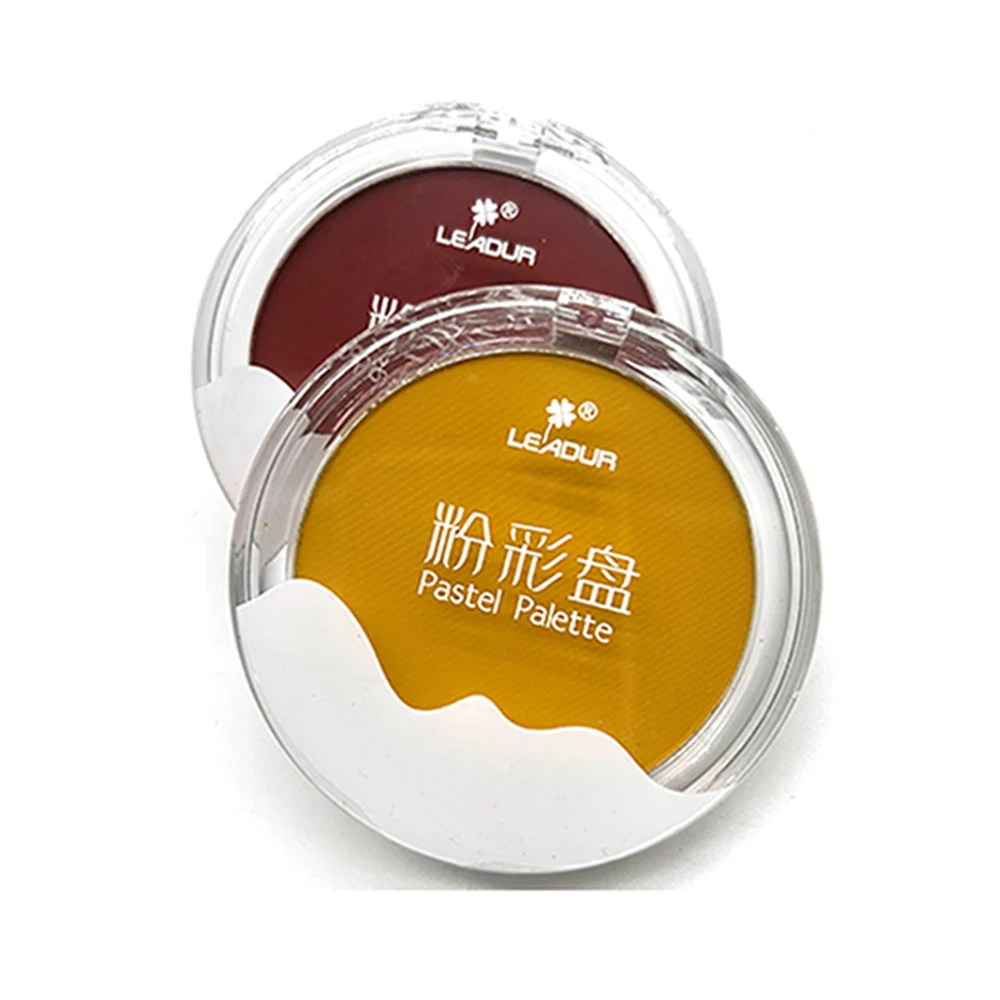 Custom Logo 7 Colors Paint Pastel Erasable Painting Pan Pastel Artist Soft Pastel