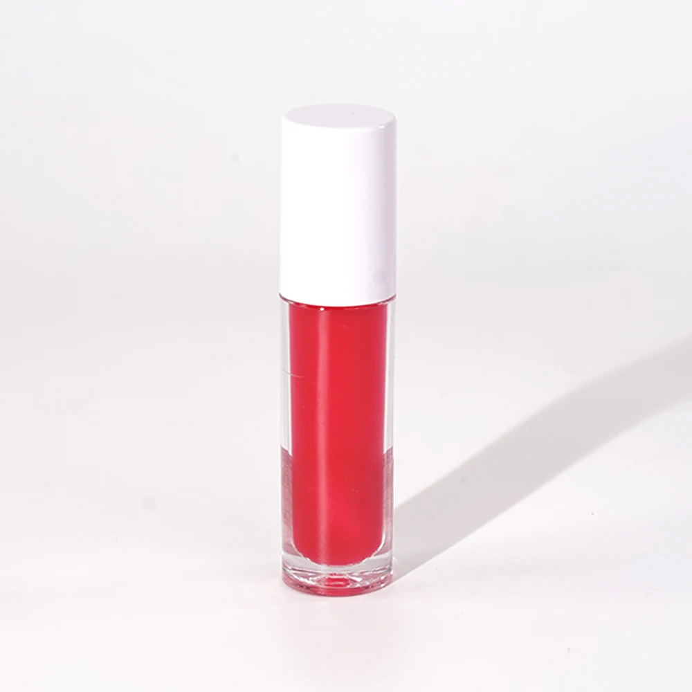 no logo makeup lip gloss white tube custom private label Lip Balm Oil clear sexy lip gloss wholesale