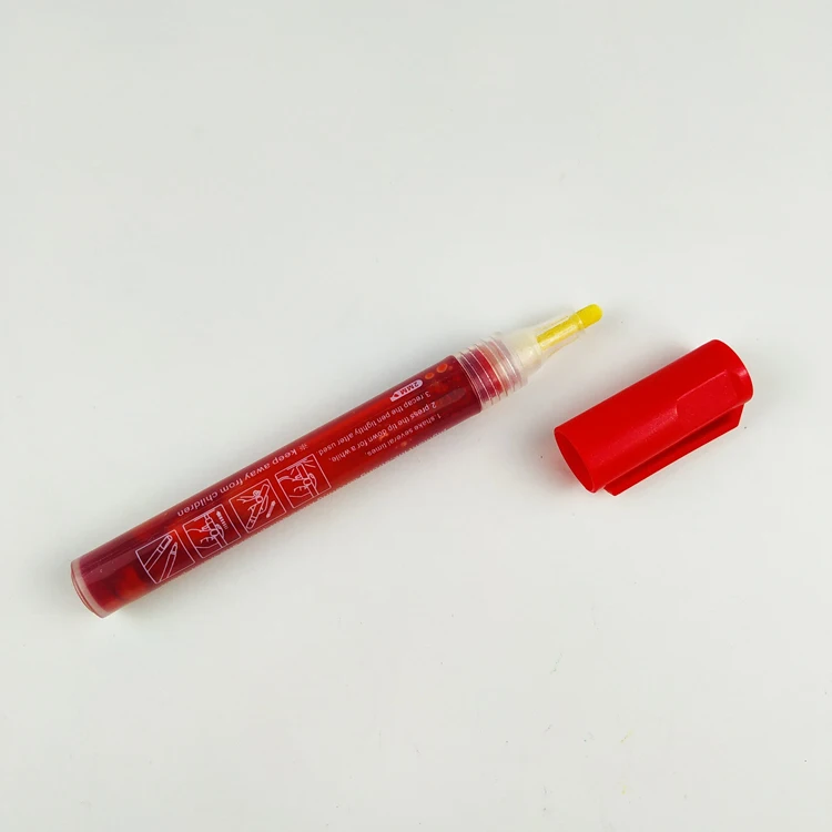 0.7mm fine point 30 colors metallic glitter acrylic paint marker pen for rock stone wood art drawing