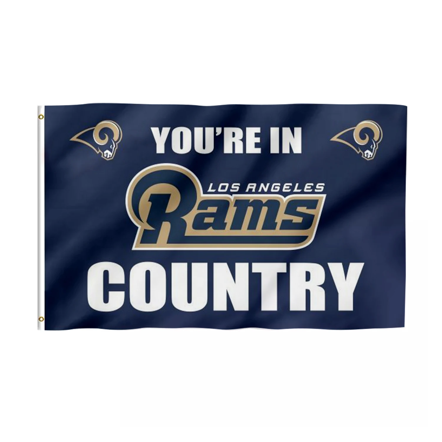 NFL Promotional Product Los Angeles Rams Flags 3x5 ft 100% Polyester Super Bowl Custom Los Angeles Rams Flags