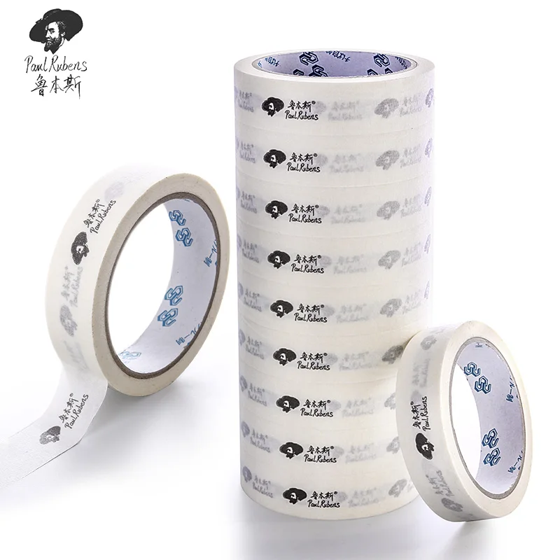 Paul Rubens Watercolor Masking Paper Tape Set Anime Kawaii Professional Painting Tools Art Supplies for Artist - 787x0.98 in