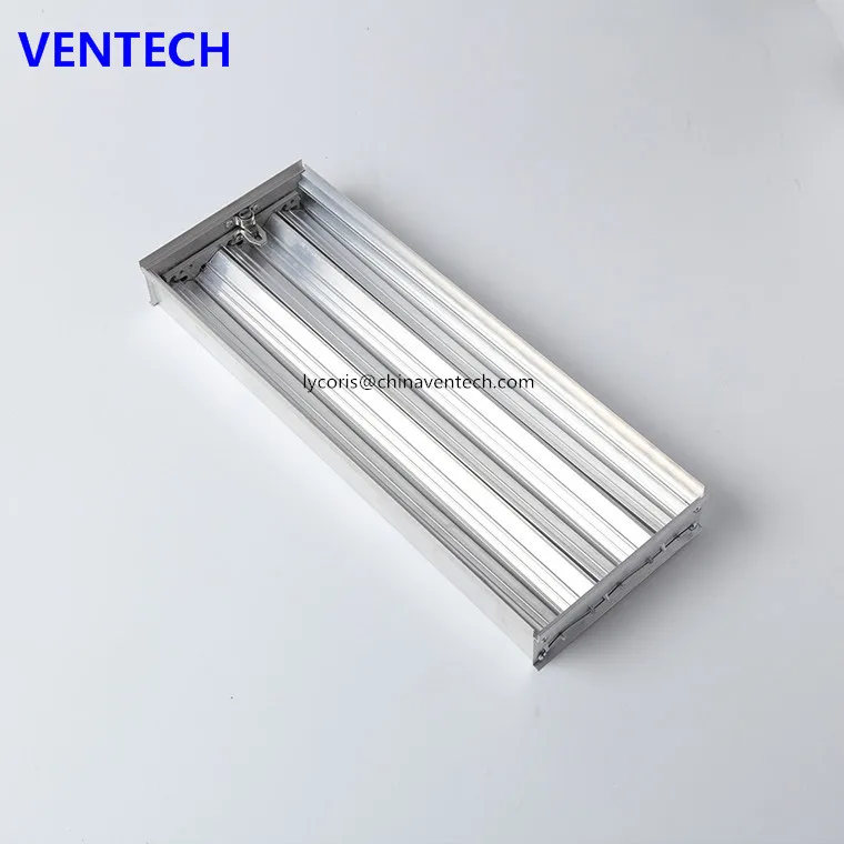 ventilation air duct ceiling diffuser damper hvac aluminum air vent air damper supply grille oppose blade damper
