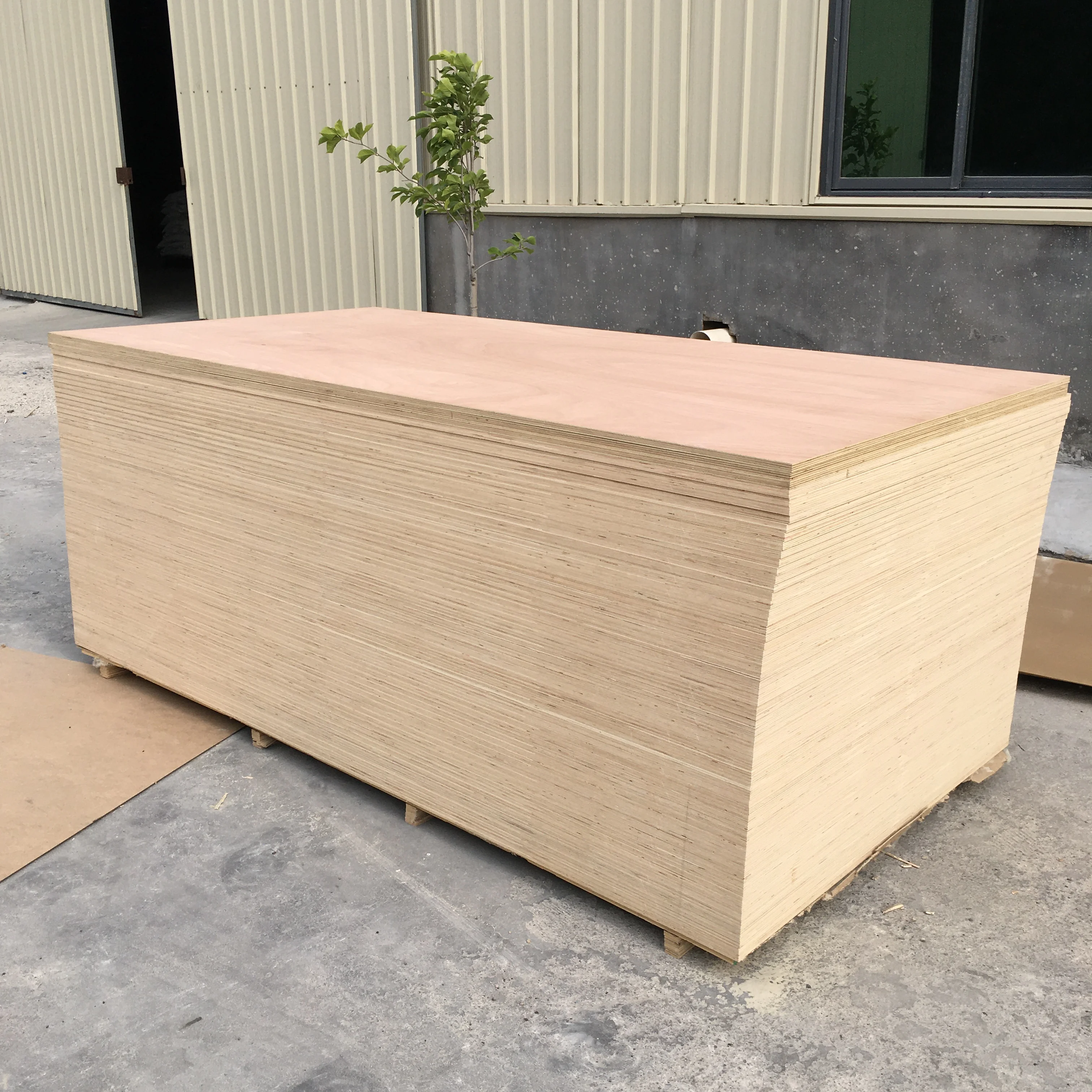 4x8 ft waterproof plywood 3/4 AB glue Poplar wood Eucalyptus core 8mm 12mm 15mm 20mm 22mm 18mm Okoume Plywood