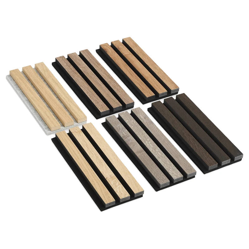 Custom Akupanel Sound Proof Wall Panels Wooden Slat Acoustic Panels Wooden Wall Acoustic wood wall Panel Pannelli Fonoassorbenti