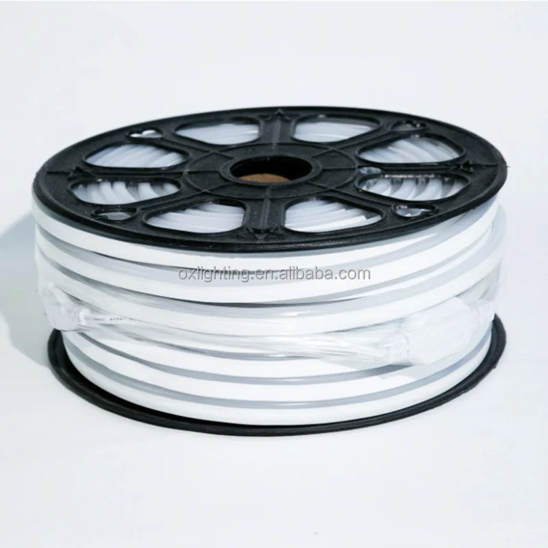 Rgb Neon Led Strip 220v High Voltage Rgb Led Neon Flex Rope Light 100m Outdoor 220v Rgb LED Neon Strip Rope Tira Luz Fita Cinta