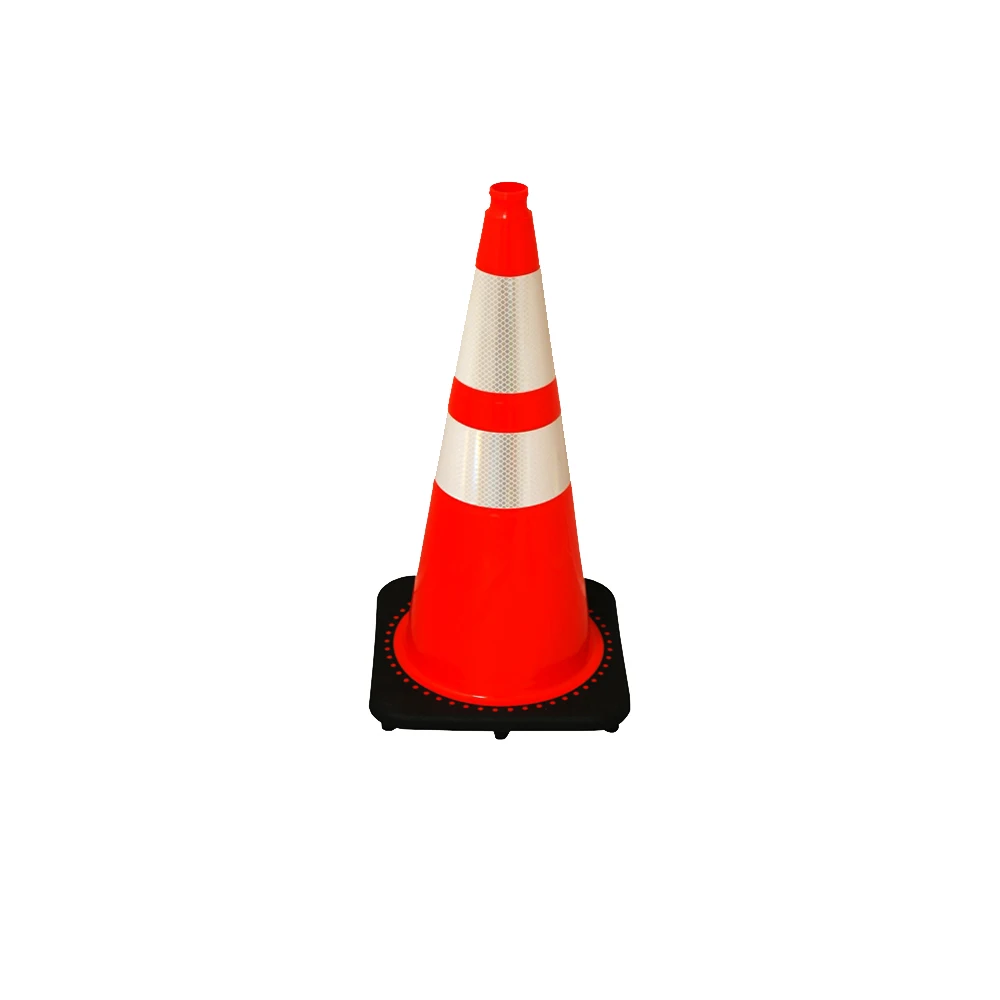 US Standard High-elastic Traffic Cone Flexible PVC Road Traffic Cone