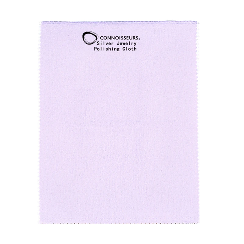 Jewelry polishing cloth Imported from the United States Wholesale silver wiping cloth Double layer thickened 100% cotton