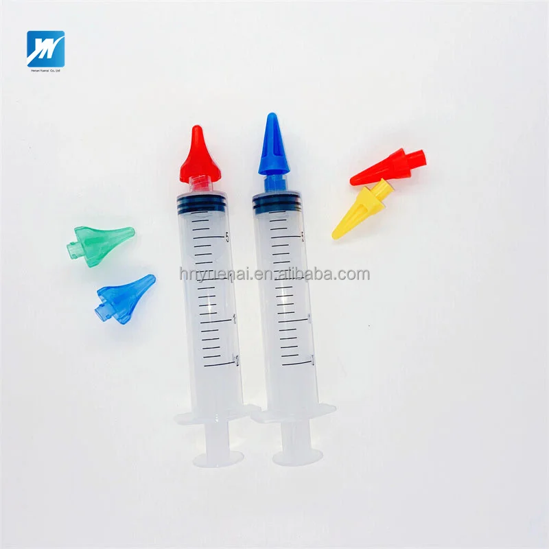 OEM/ODM 10ml/20ml Plastic Flusher Tool Ear Irrigation Syringe Ear Wash Cleaner Wax R Cane Type-View Larger Image Add Compare