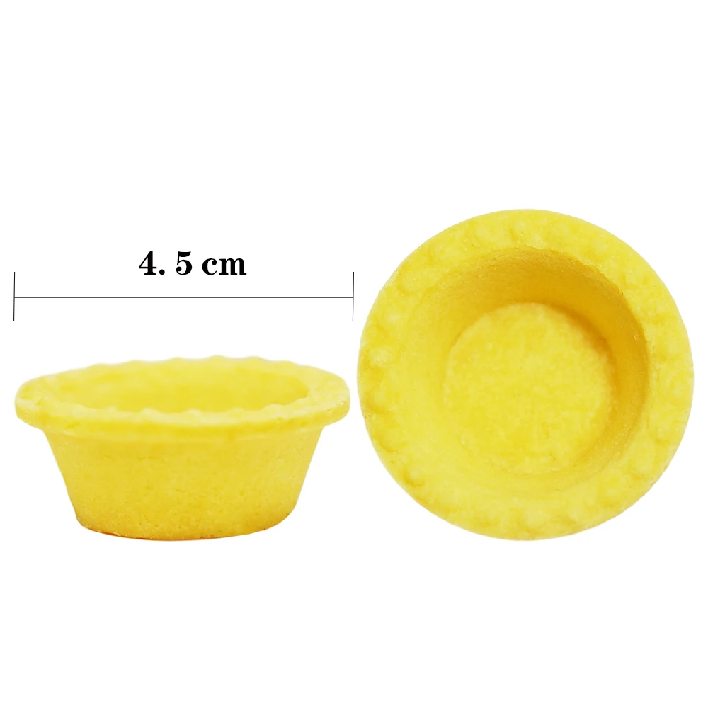 wholesale pastry large sweet cream Mini shell maker tart Vanilla dessert frozen shell tart puff pastry cookies