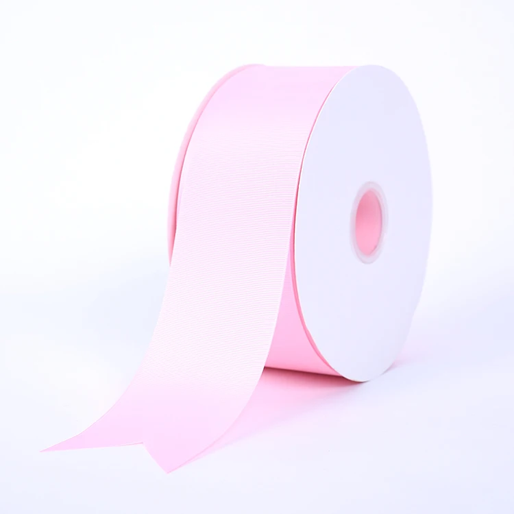 Factory customization Print 3inch bows custom logo personalized logo ribbon wrapping christmas ribbon custom ribbon with logo