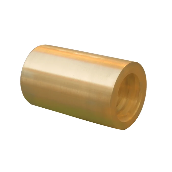 Trade Assurance Tin Bronze bushings C90800 CNC machining flange shafts turning bushing brass bearing