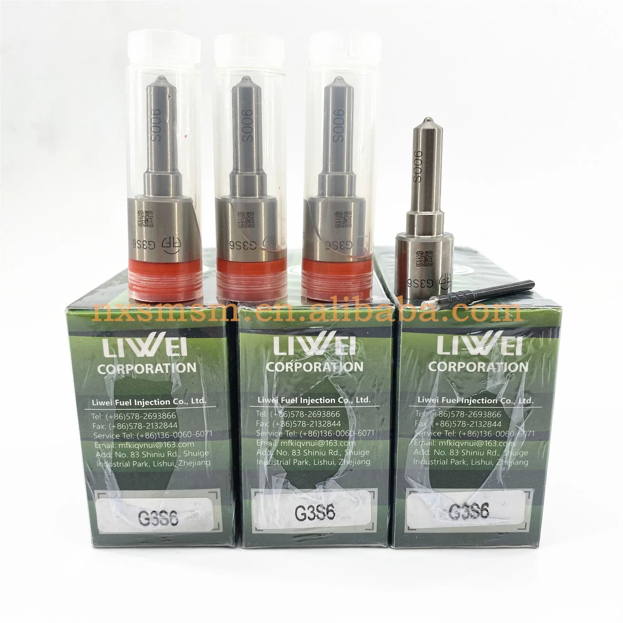 Diesel Injector Nozzle G3S6 with Oil Needle Suits To yota VIGO 3.0 VNT G3S6 for fuel injector 23670-0L090