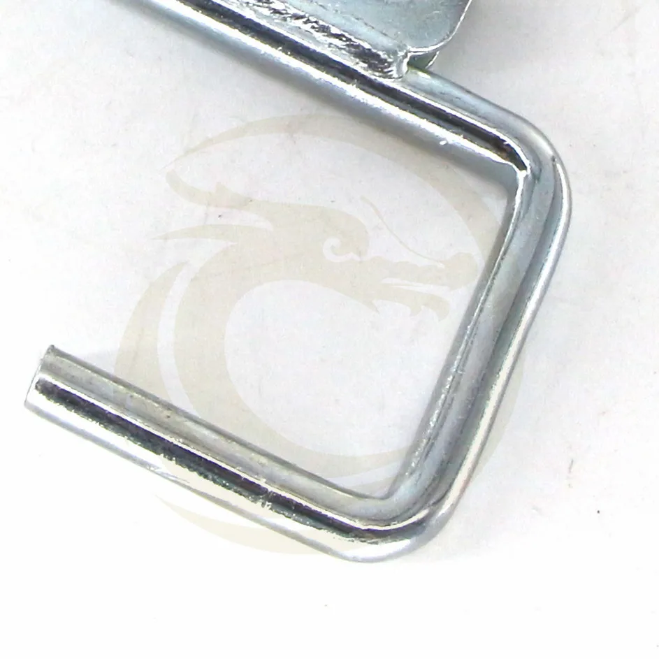 Стальной квадратный J крюк галстук вниз аксессуары E Track Fitting