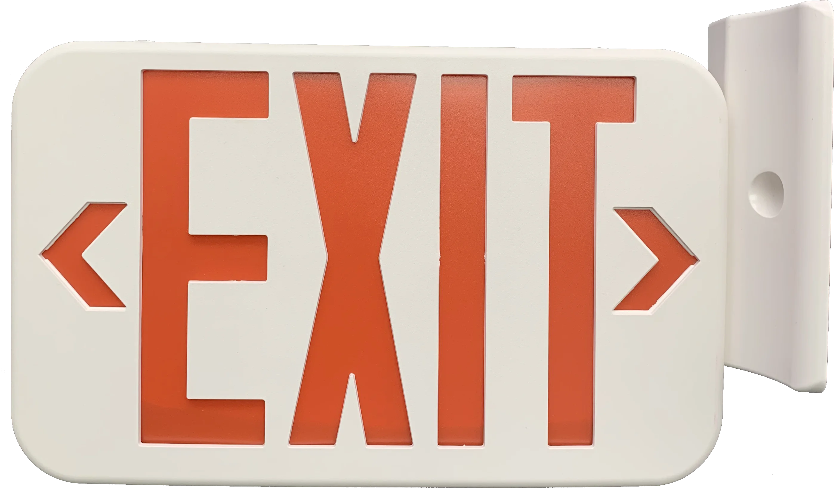 2024 Hot Selling Red/Green Letter ABS Plastic LED Emergency Exit Sign Led Light For USA Market