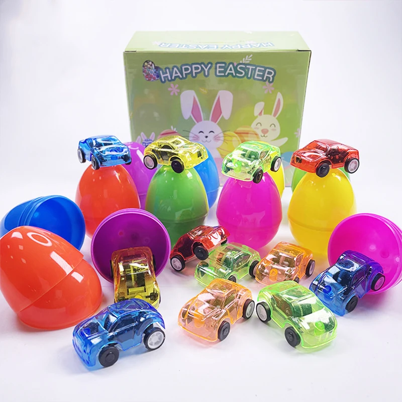 Walcold Factory Colour Plastic Surprise Eggs - Fill With Easter Hunt Gifts And Chocolate By Easter