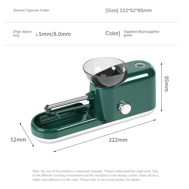 RY5518  tobacco rolling machine smoking accessories cigarette injoctor machine electric cigarette rolling machine