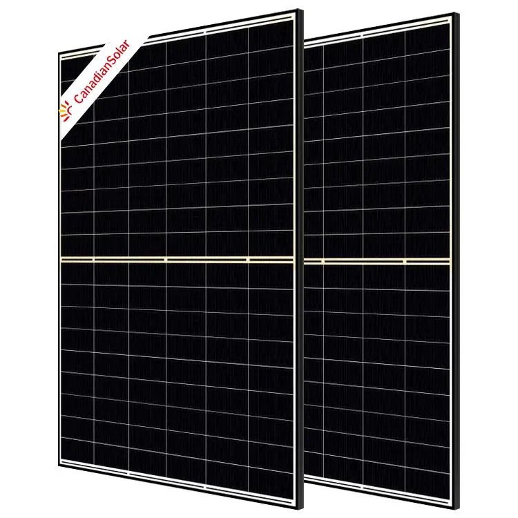 Панель PV двухсторонняя двойное стекло TOPBiHiKu6_CS6.1-54TB-430-460W N-Type TOPCon Tech моно-кремниевые элементы солнечная система