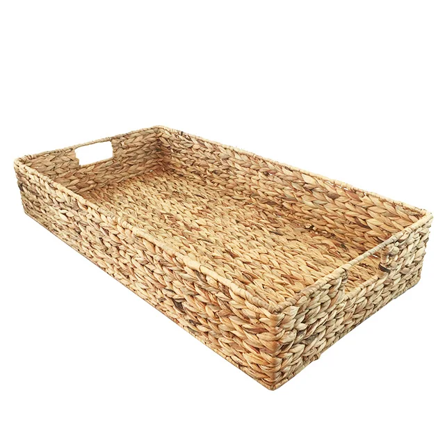 Renel Service Trays Hand Knitting Large Banana Leaf Tray