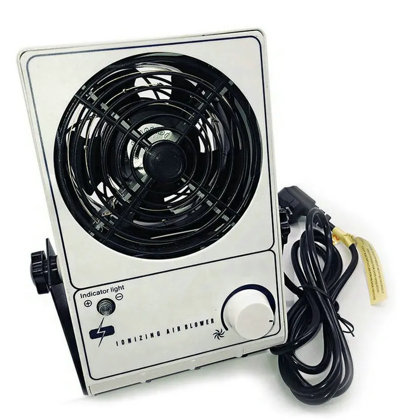 New Product ESD Antistatic Benchtop Ionizer Fan ,Desktop ESD Ionizing Air Blower
