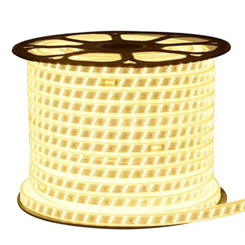 High Lumen Landscape LED Strip Aluminum 220V SMD 2835 144leds Led bar strip Double Line 2835 LED Strip Light