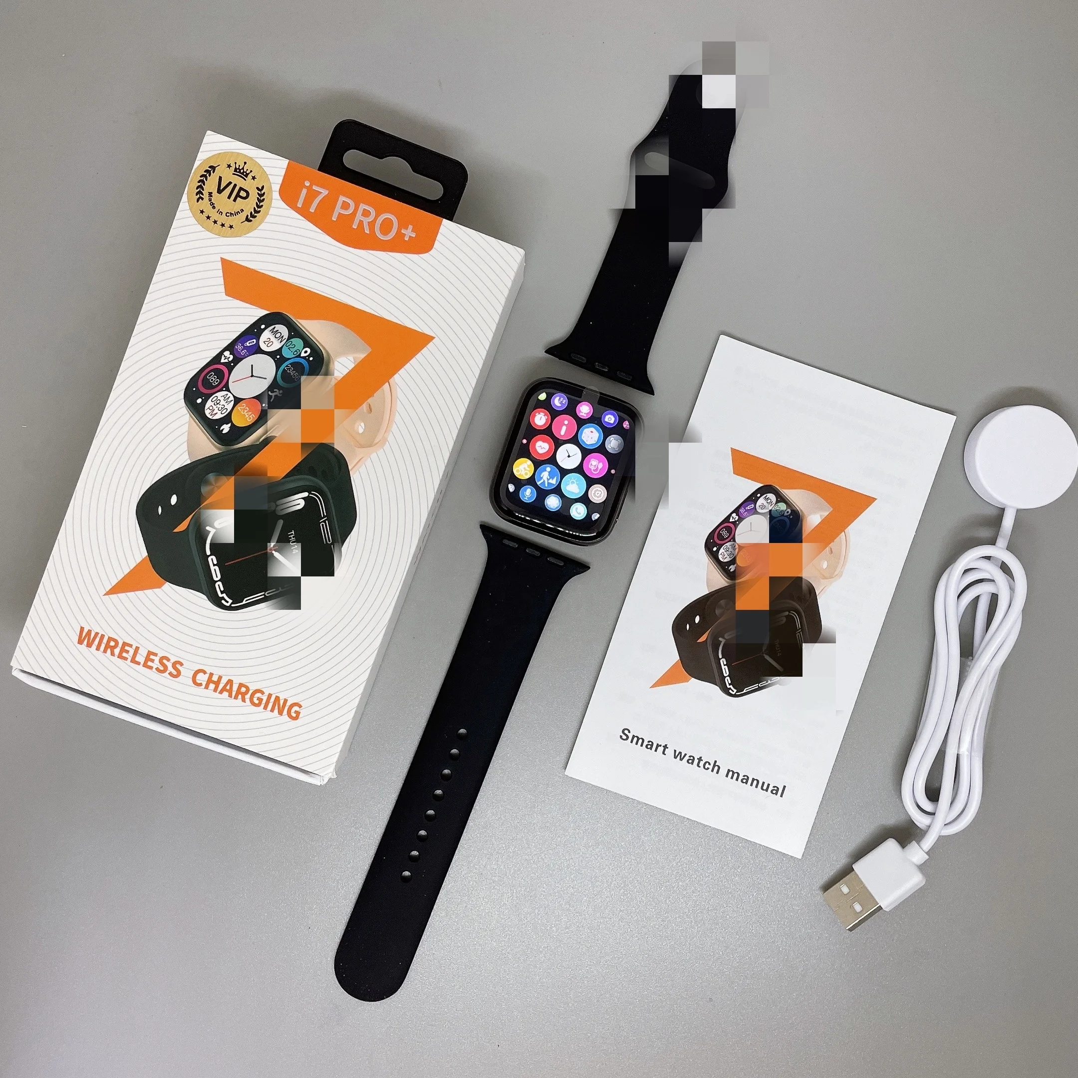 i7 plus pro VIP Smart Watch Hryfine Fitness Bracelet Metallic Watch Frame fashion 2022 New Arrival With High Quality Watch