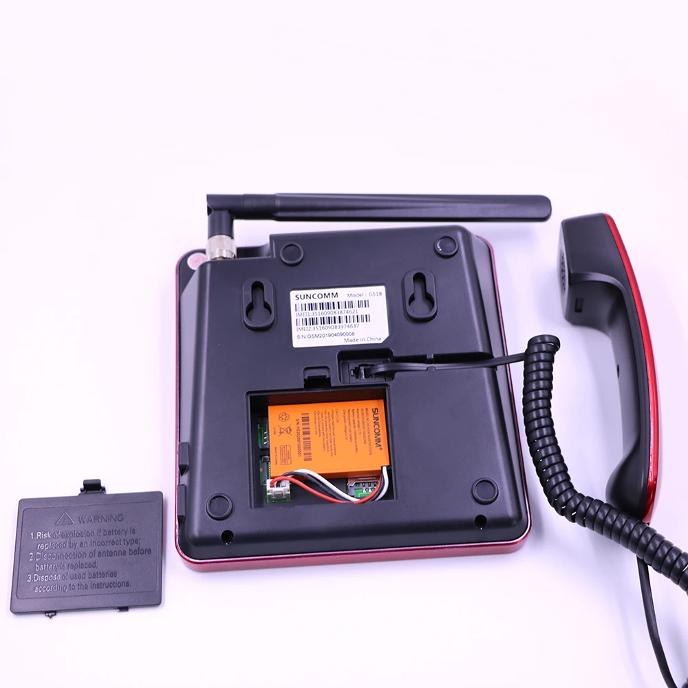 FWP 2021 New Style SUNCOMM G518 Dual SIM Card for Business Hotel Phone Cordless Landline Phones