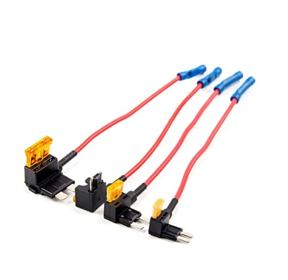 1015 16AWG 150MM  Standard & Mini & Low Profile Mini & Micro2 Blade Fuse Holder