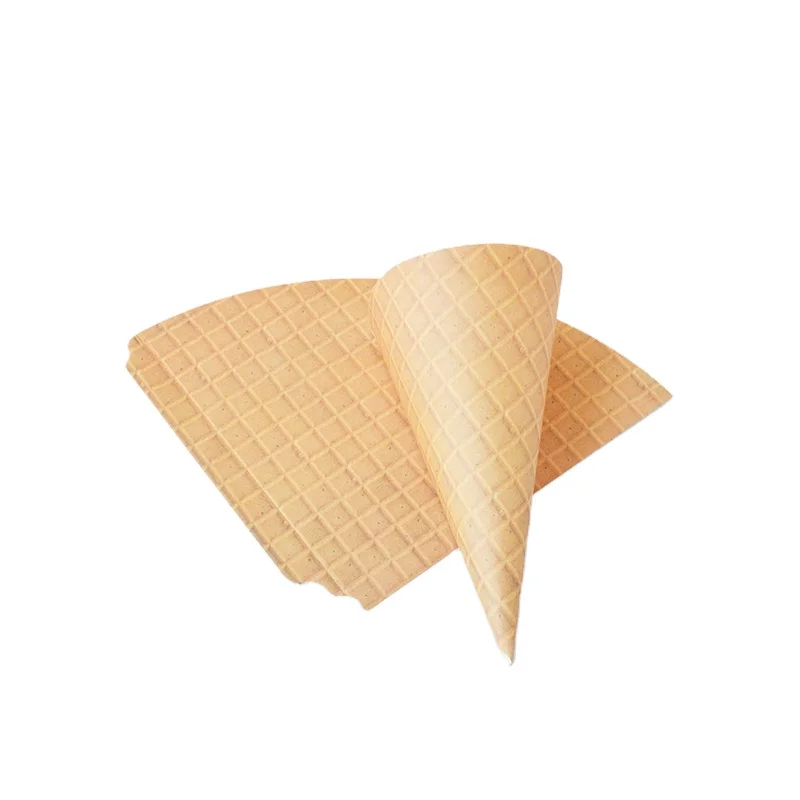 Wholesale Artificial Ice Cream Cone Rose Bouquet Packaging Wrapping Paper for Mini Soap Flower Craft Paper Waterproof OPP Bags