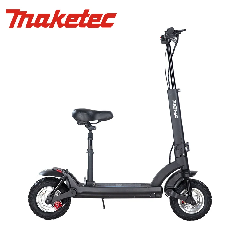 Maketec Factory Price Dc 48v 500w Brushless Max Load 120kg Electric Scooty with seat