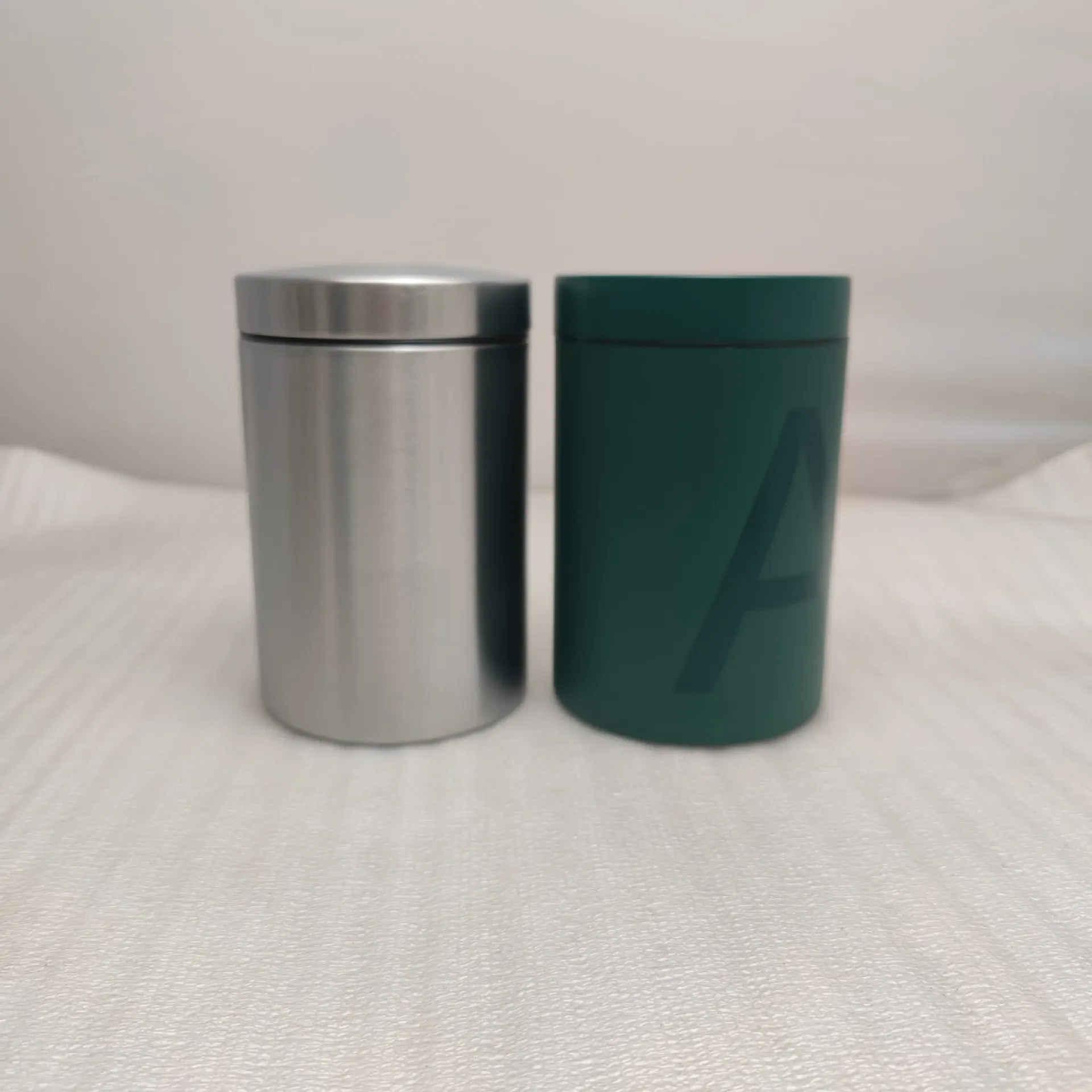 Household Protein Powder Container Stainless steel Storage Jar Tea Coffer Sugar Canister