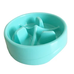 Wholesale Durable Custom Logo Large Non-toxic Chock Prevent Slow Feeder Dog Pet Bowl