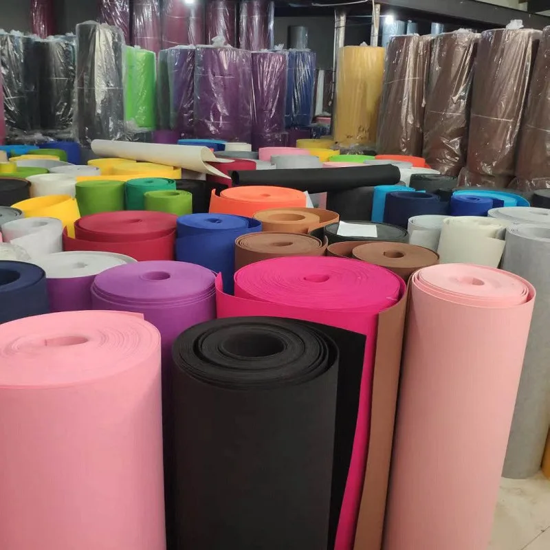 Heat and sound insulation, Building materials decorative wall 0.7mm anti condensation felt self adhesive felt for steel plate