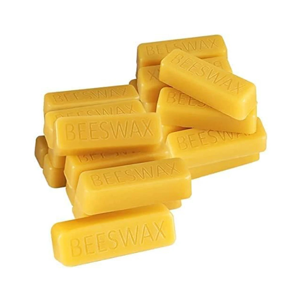 USDA organic Yellow Beeswax Bar 1 oz Cosmetic-Grade Natural Beeswax for Candle Making, Soap, Crafts, Beauty