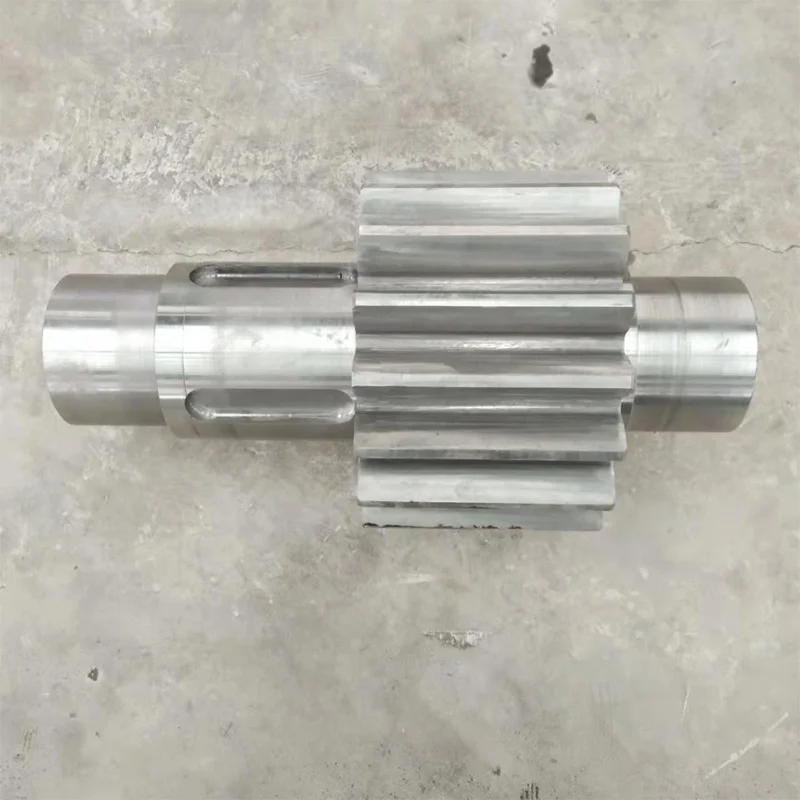 Custom Cnc Machining High Precision Spur Gear Pinion Shaft