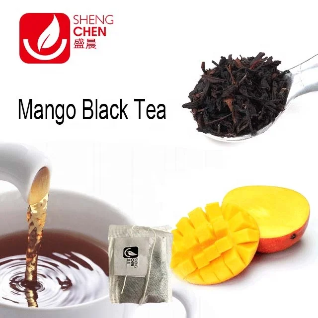 Mango Black Tea flavored tea fruit 100% natural delicious