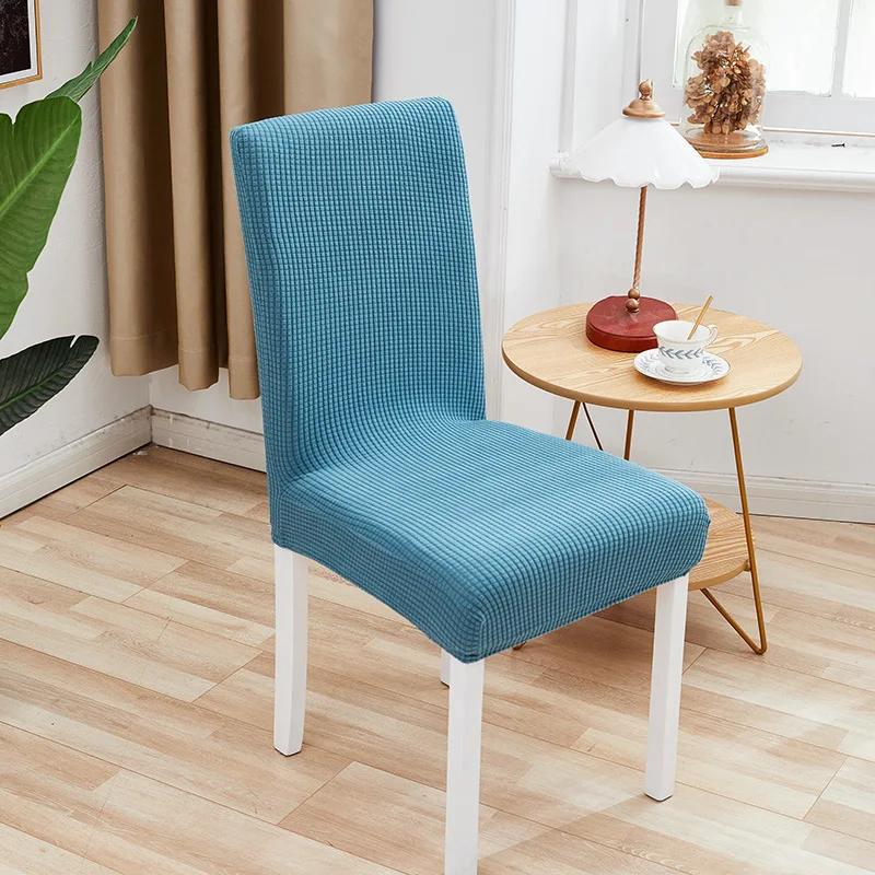 Colorful elastic thickened stretch spandex elastic chair cover seat covers for restaurant home