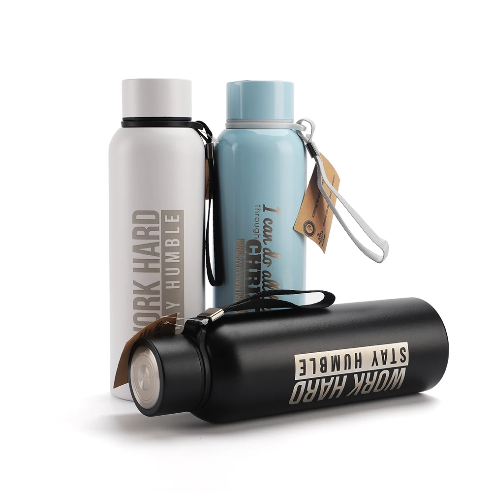 Wholesale Potable Customized Color Double Wall Stainless Steel Drinking Bottle Insulated Thermos Vacuum Flask