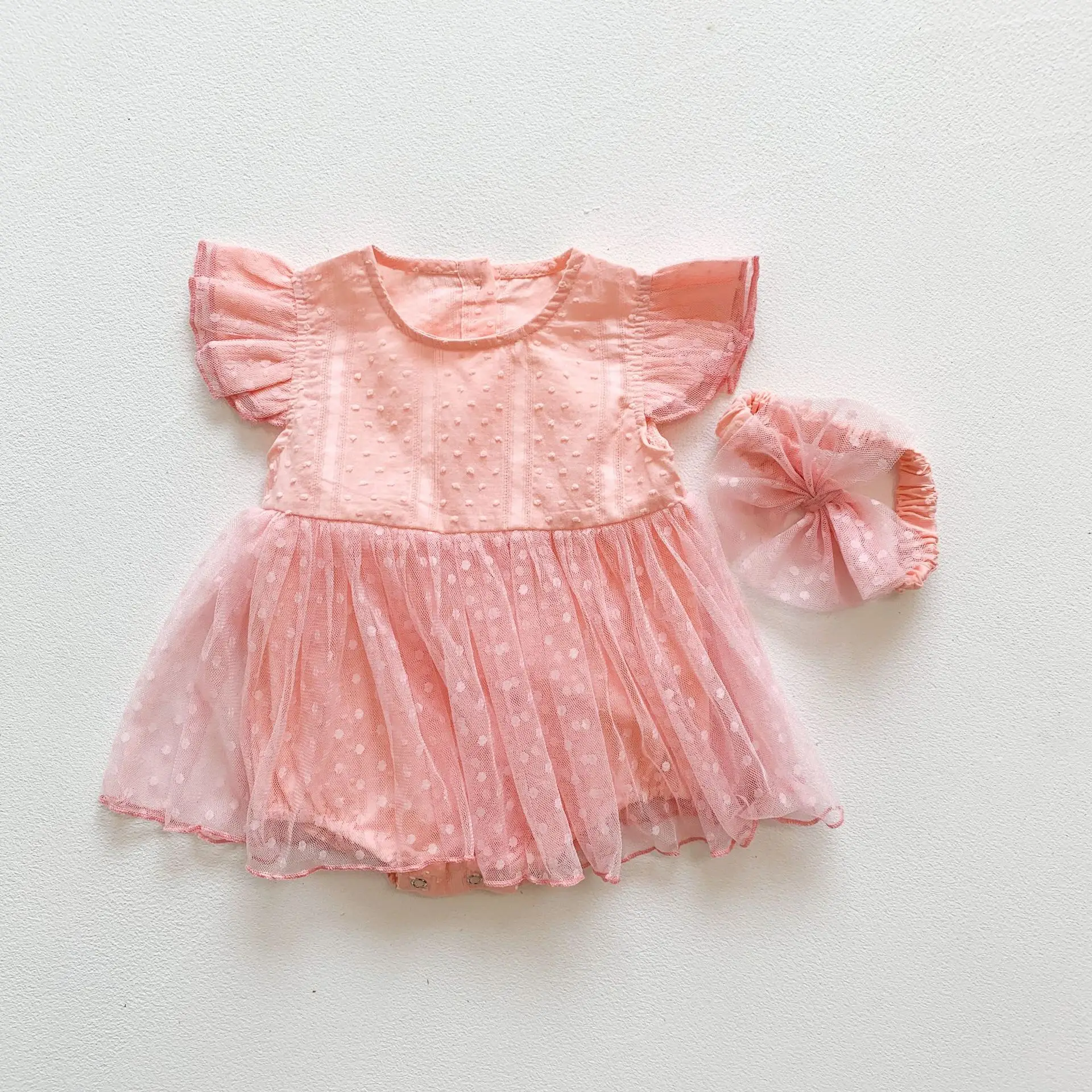 Mesh 2022 Baby Born Infant Girl Clothes Next Manufacturers Lace Romper Skirt Wholesale-newborn-baby-clothes Kids Bodysuit
